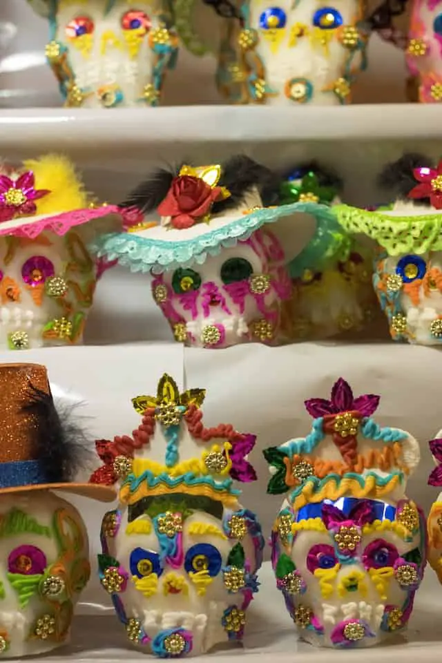 Join Juntos Journeys as we unmask, a lively celebration that reverberates the essence of Mexico's unique approach to life, death, and beyond." Sugar skulls