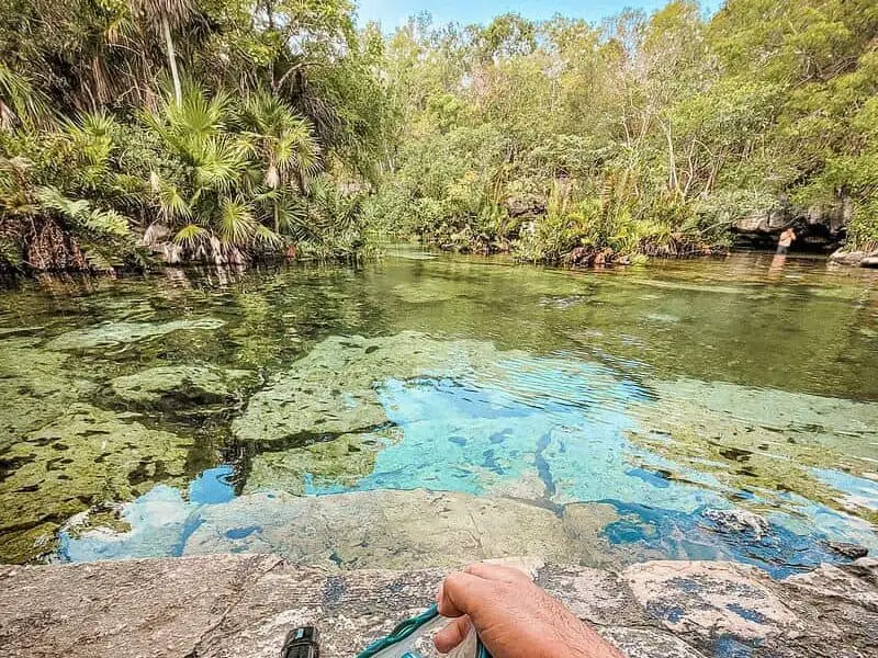 Cenote in mexico